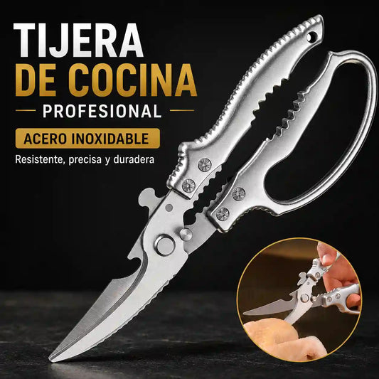 ✂️Tijeras De Cocina En Acero Inoxidable